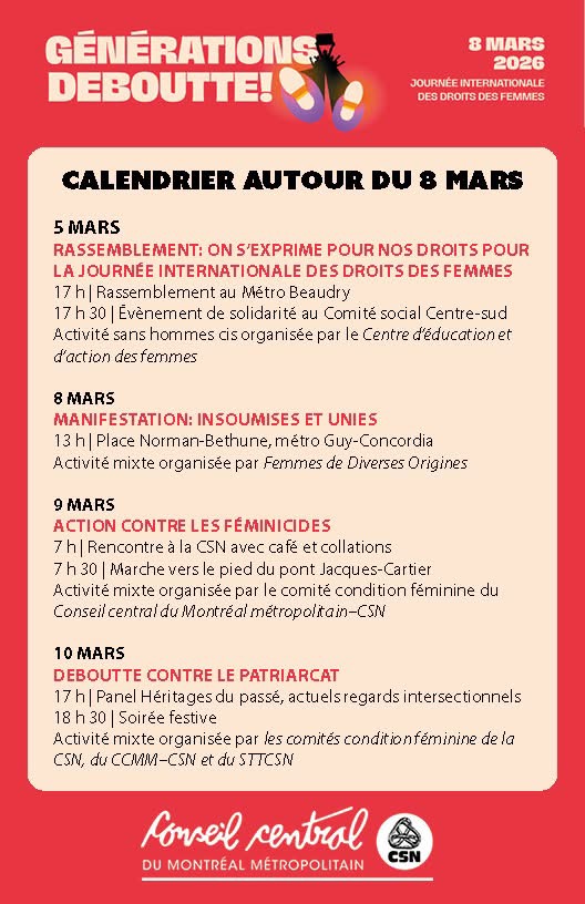 generation deboutte 8 mars